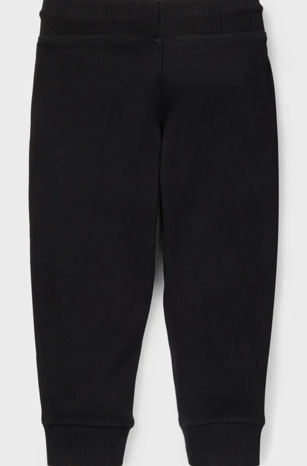 Crianças HUGO BOSS Partes De Baixo Para Rapaz>Partes De Baixo De Fato De Treino Em Mistura De Algodão Com Logótipo Estampado Para Criança