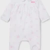 Crianças HUGO BOSS Partes De Baixo Para Rapariga>Pijama Para Bebé Com Motivo De Coelho E Colarinho Pan