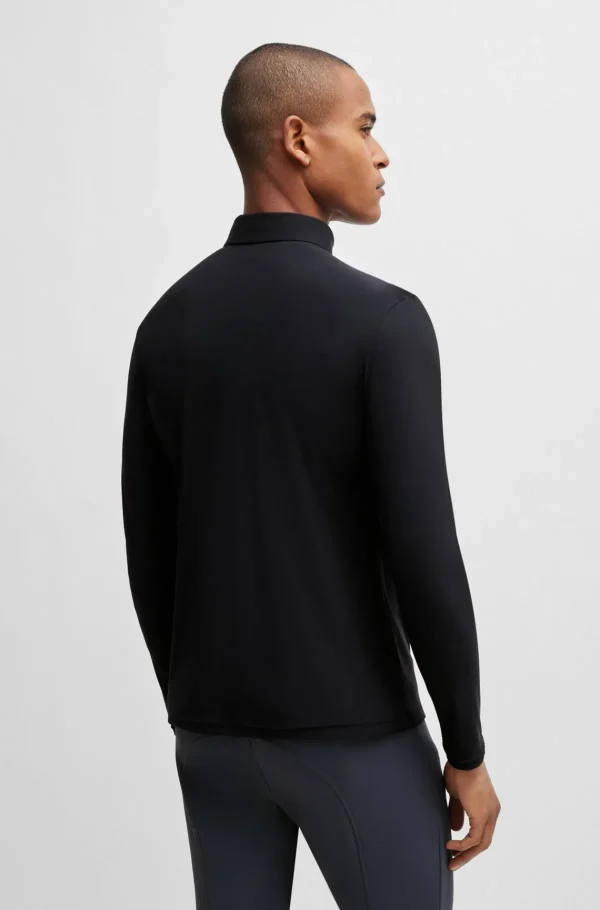 HUGO BOSS Roupa De Equitação>Polo De Treino Equestre Em Material De Secagem Rápida