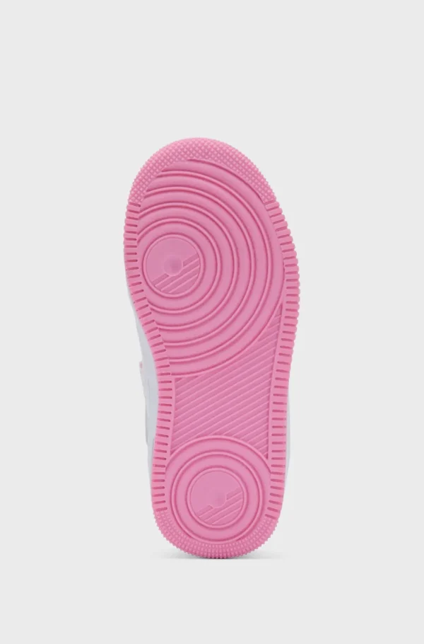 Crianças HUGO BOSS Sapatos>Saaptilhas Em Malha E Pele Sintética Para Criança