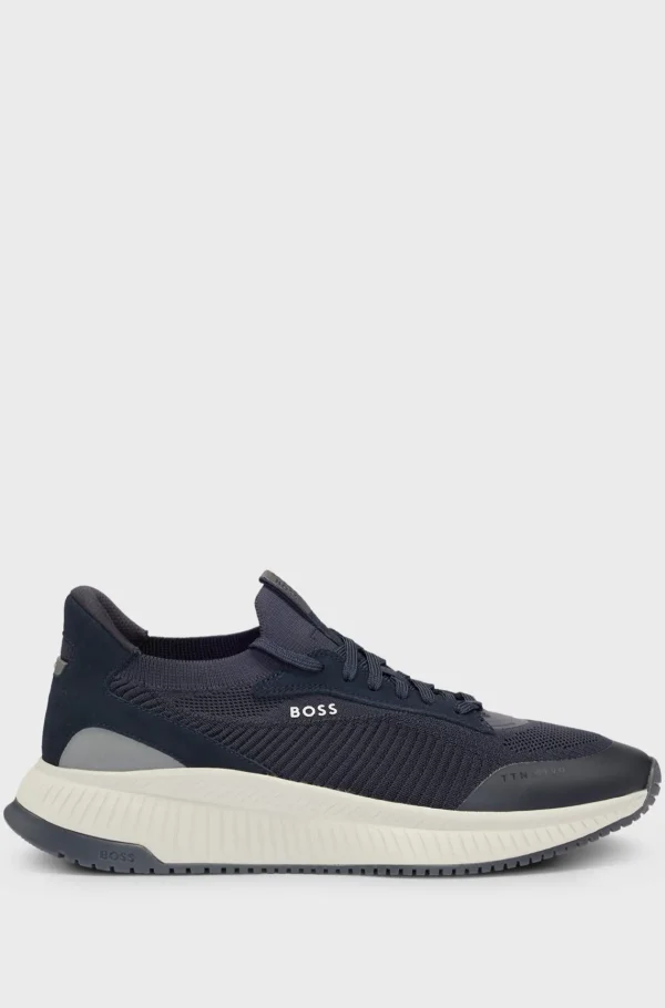 HUGO BOSS Artigos Essenciais>Sapatilhas TTNM EVO Com Parte Superior Em Malha