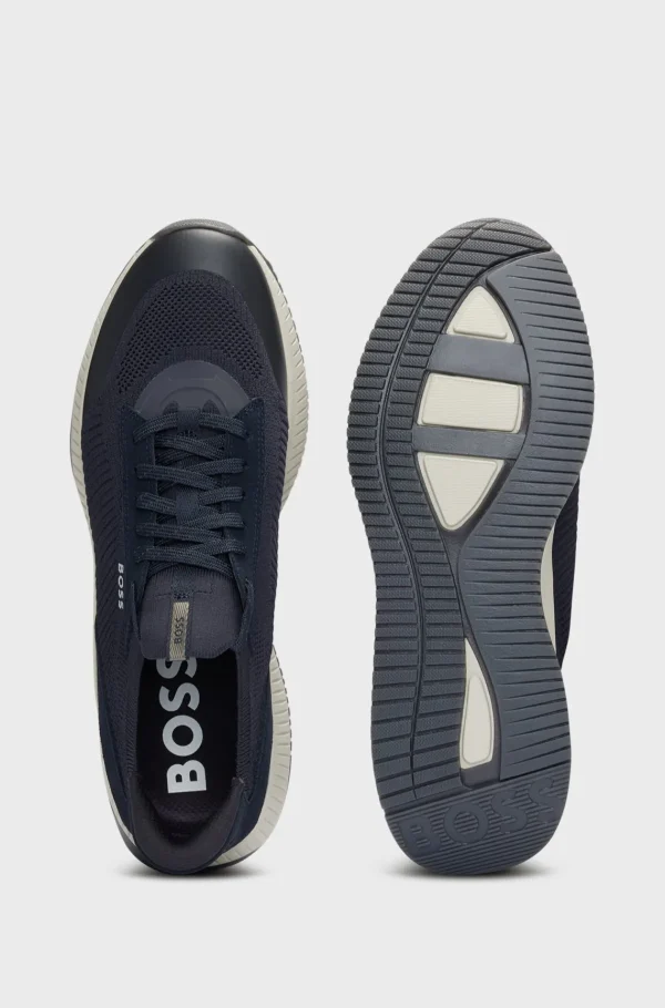 HUGO BOSS Artigos Essenciais>Sapatilhas TTNM EVO Com Parte Superior Em Malha