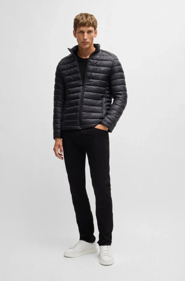 HUGO BOSS Calças E Calções | Pijamas E Loungewear>Ténis Em Pele Com Sola De Borracha