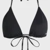 MULHER HUGO BOSS Roupa De Praia>Top De Biquíni Triangular Com Alças Com Logótipo Contrastante