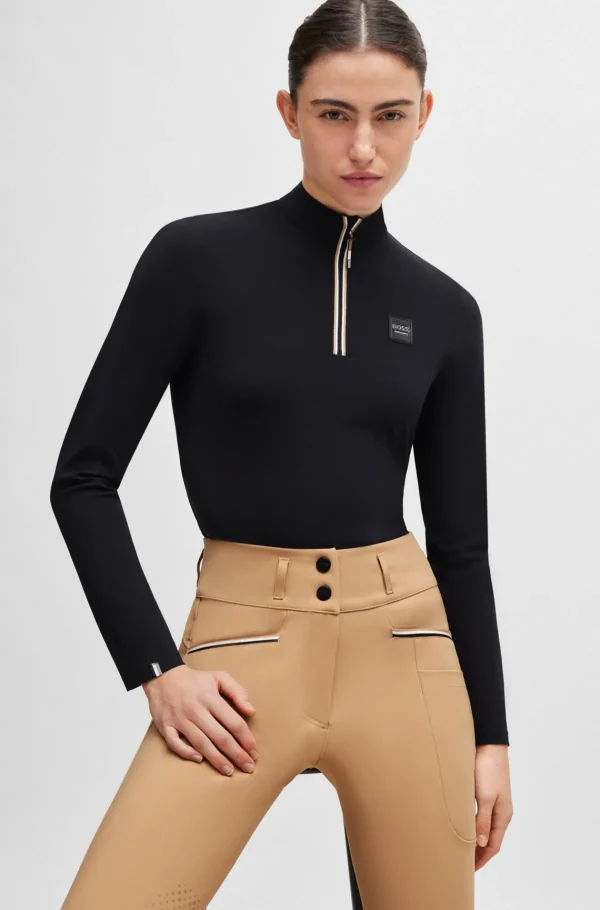 MULHER HUGO BOSS Roupa De Equitação>Top De Espetáculo Equestre Em Tecido Super Elástico