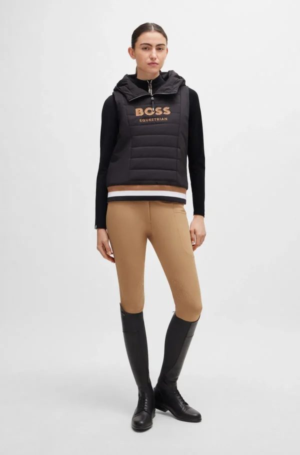 MULHER HUGO BOSS Roupa De Equitação>Top De Espetáculo Equestre Em Tecido Super Elástico