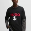 HUGO BOSS T-Shirts>T-shirt Com Logótipo HUGO X Disney's The Nightmare Before Christmas