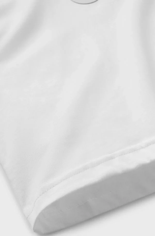 Crianças HUGO BOSS Partes De Cima Para Rapaz>T-shirt De Ajuste Largo Para Criança Em Algodão Com Logótipo Sobreposto